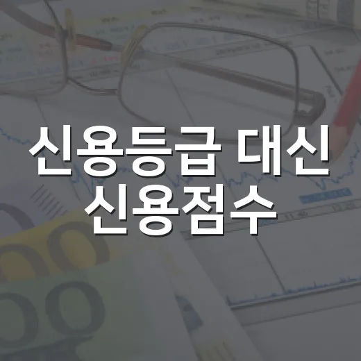 신용등급 대신 신용점수, 900점 전후에서 갈리는 5가지 관리법 - 요약