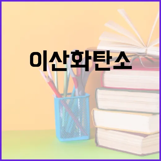 이산화탄소 GWP 이해하는 방법, 숫자 1이 왜 기준인지 쉽게 잡기 - 요약