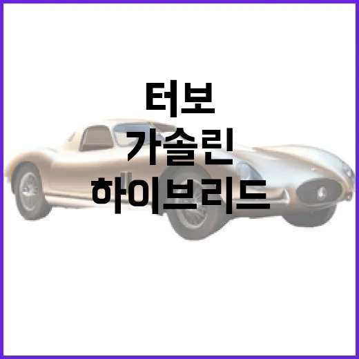 셀토스 고르는 방법, 가솔린 터보와 하이브리드 선택하려면 이렇게 보세요 - 요약