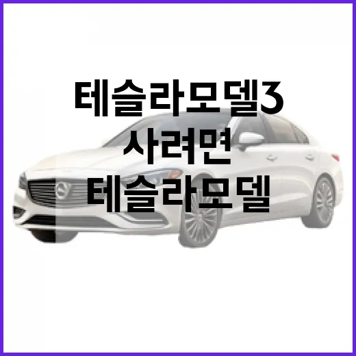 테슬라 모델3 처음 사려면 이렇게 고르면 됩니다 - 요약