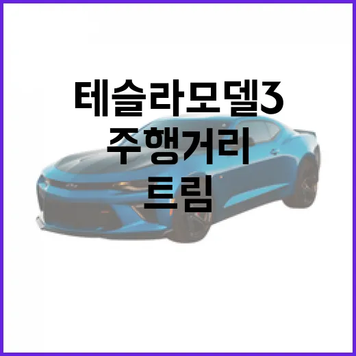 테슬라 모델3 제대로 고르는 방법: 초보자를 위한 트림·주행거리·충전 체크법 - 요약
