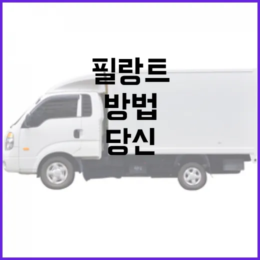 필랑트, 당신의 차를 위한 혁신적인 선택 방법 - 요약