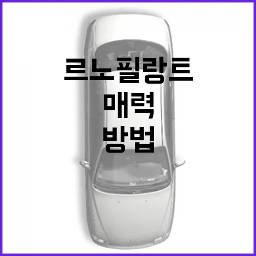 르노 필랑트의 매력에 빠지는 방법 - 요약