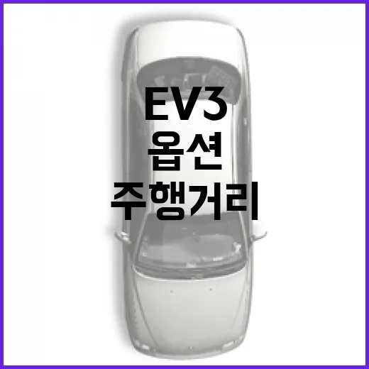 EV3 고르려면 이렇게 보세요: 배터리, 주행거리, 옵션 선택 방법 - 요약