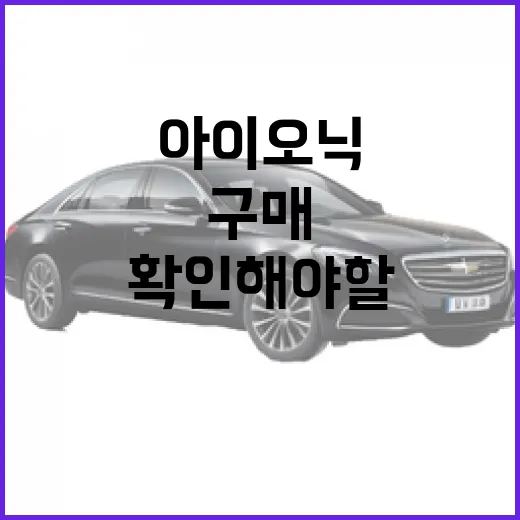 아이오닉3 기다리는 사람이 먼저 확인해야 할 구매 판단 방법 - 요약