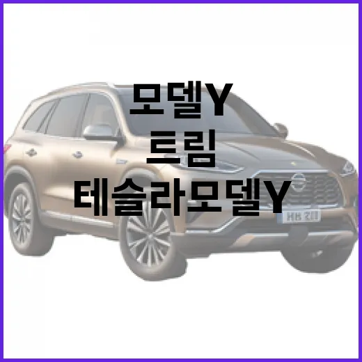 테슬라 모델Y 고르려면 이렇게, 트림·충전·유지비까지 보는 방법 - 요약