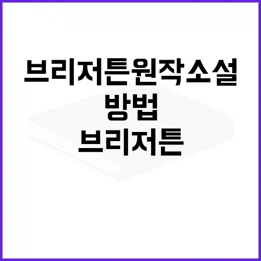 브리저튼 원작소설을 이해하는 방법 - 요약