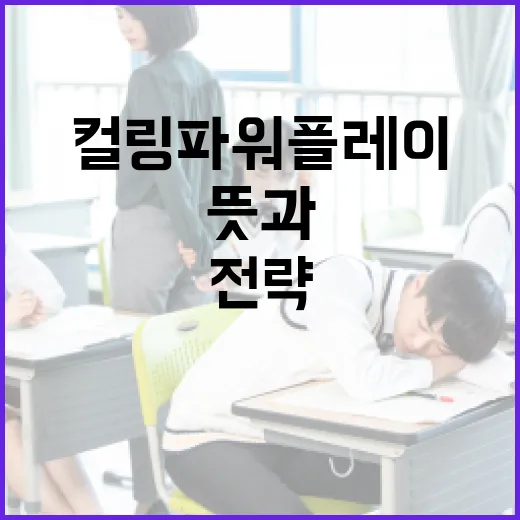 컬링 파워플레이의 뜻과 전략 이해하기 - 요약