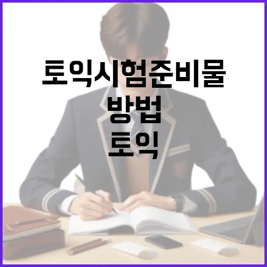 토익 시험 준비물을 준비하는 방법 - 요약