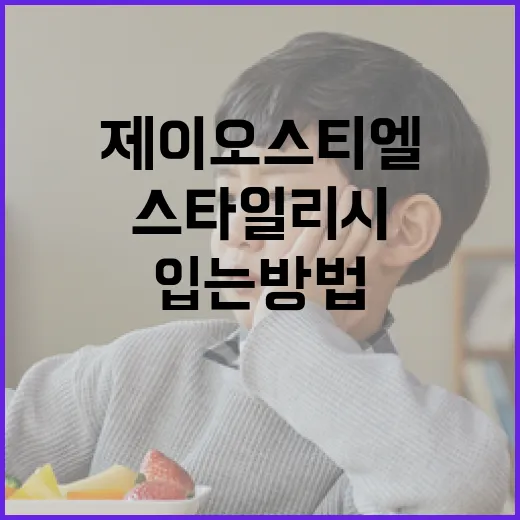 제이오스티엘을 활용하여 스타일리시하게 입는 방법 - 요약