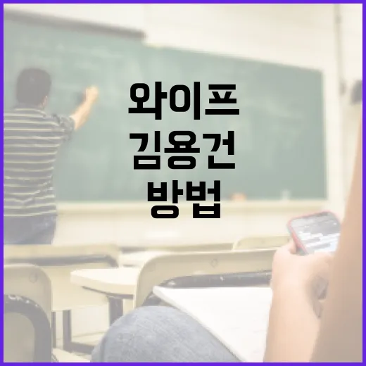 김용건 와이프에 대해 알아보는 방법 - 요약