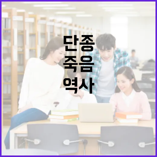 단종의 죽음에 대해 알아보고 역사를 이해하는 방법 - 요약