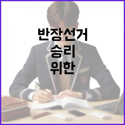 반장선거에서 승리하기 위한 효과적인 공약 제안 방법 - 요약