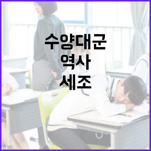 세조 수양대군의 역사 이해하는 방법 - 요약
