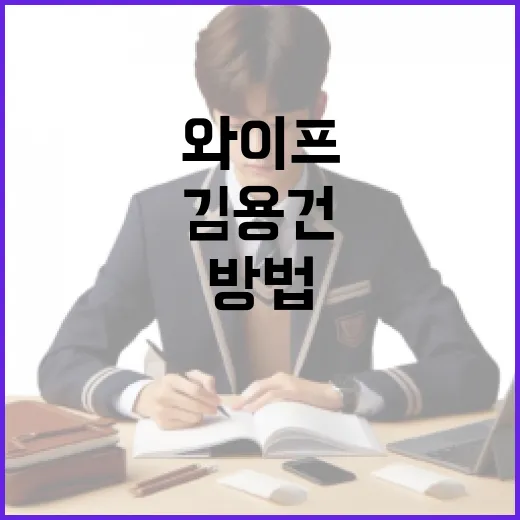 김용건 와이프에 대해 알아보는 방법 - 요약