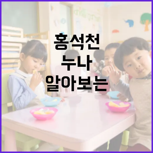 홍석천 누나에 대해 알아보는 방법 - 요약