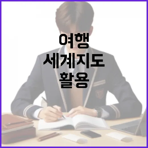 세계지도를 활용하여 여행 계획을 세우는 방법 - 요약