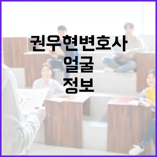 권우현 변호사의 얼굴 관련 정보를 찾는 방법 - 요약