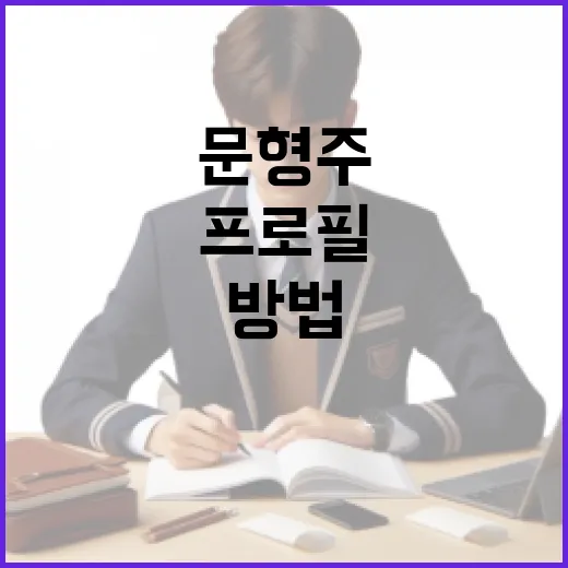 문형주 프로필을 완벽하게 이해하는 방법 - 요약