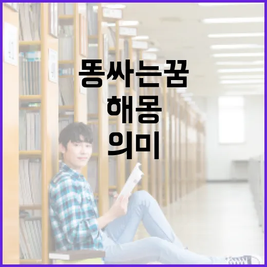 똥싸는 꿈 해석하는 방법: 꿈의 의미와 해몽 - 요약