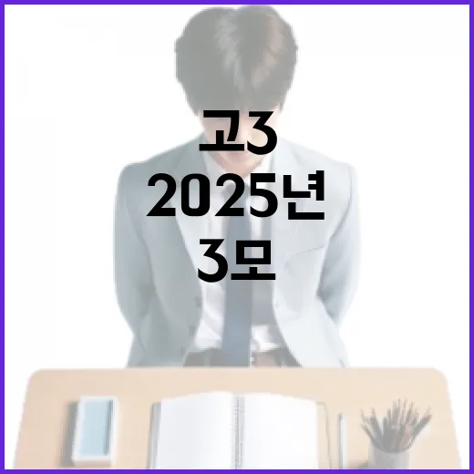 2025년 고3 3모 수학 대비하는 방법 - 요약