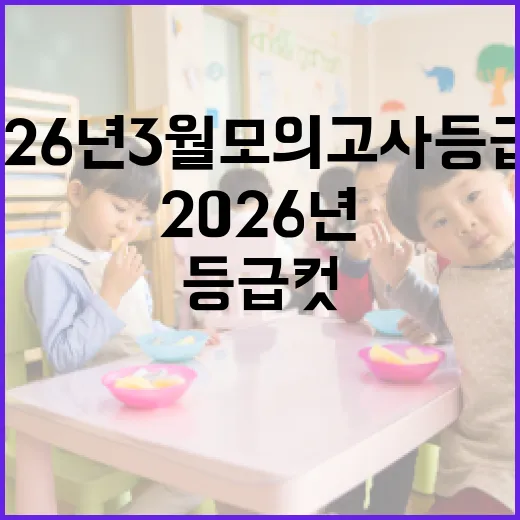 2026년 3월 모의고사 등급컷을 예측하는 방법 - 요약