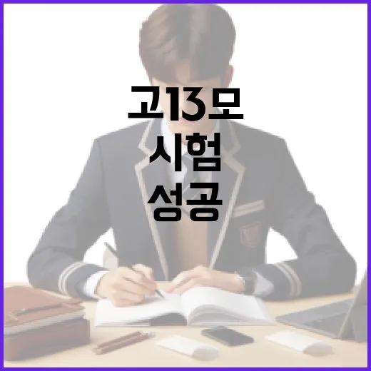 고1 3모 시험에서 성공하는 방법 - 요약