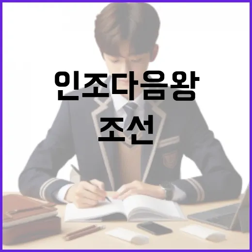 인조 다음 왕을 알아보는 방법: 조선 역사 속의 중요한 전환점 - 요약