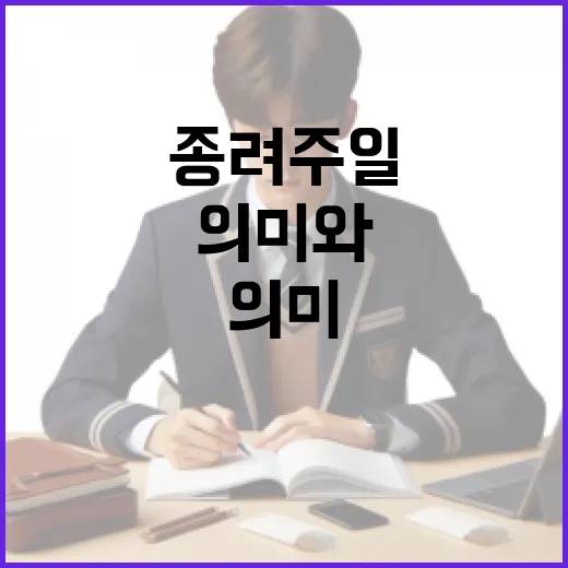 종려주일의 의미와 기념하는 방법 - 요약