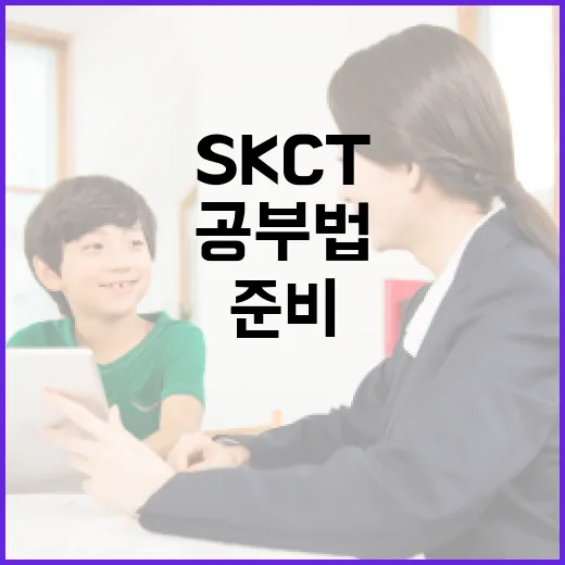 SKCT 공부법: 효과적으로 준비하는 방법 - 요약