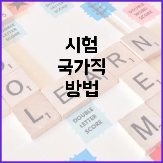 국가직 9급 공무원 시험 준비하는 방법 - 요약