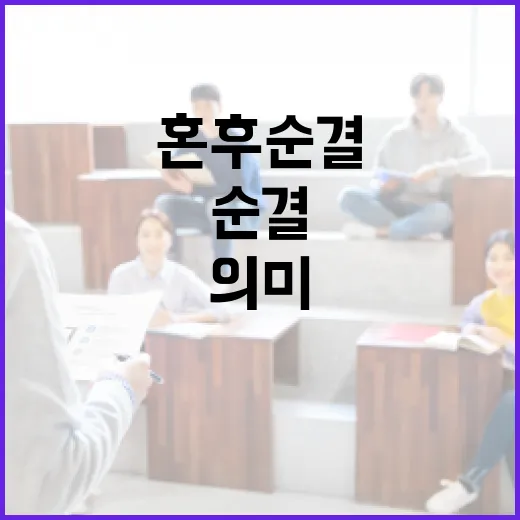 혼후순결의 의미와 실천 방법 - 요약