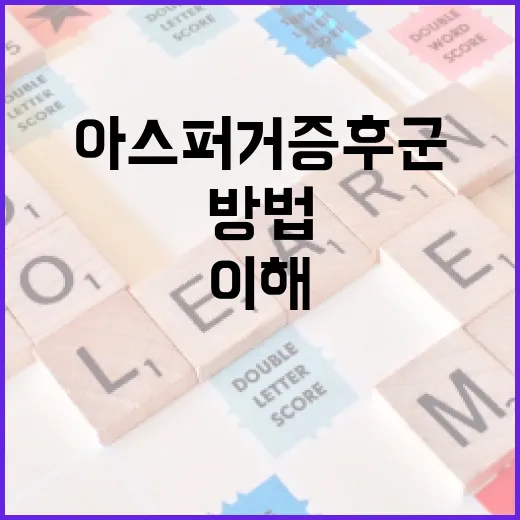 아스퍼거 증후군을 이해하는 방법 - 요약