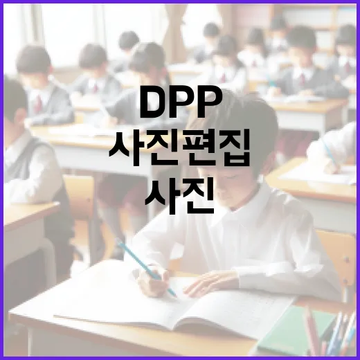 DPP 활용하여 사진 편집하는 방법 - 요약
