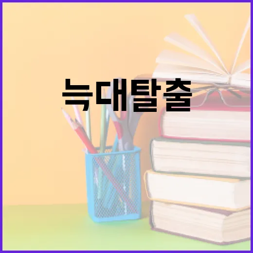 늑대 탈출 시 안전하게 대처하는 방법 - 요약