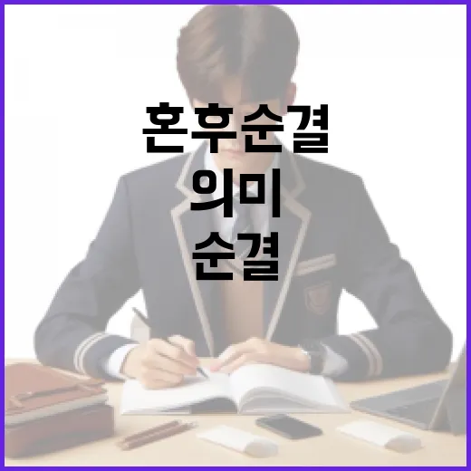 혼후순결의 의미와 실천 방법 - 요약