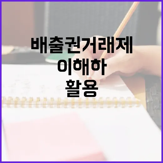 배출권거래제를 이해하고 활용하는 방법 - 요약