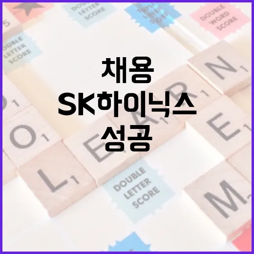 SK하이닉스 채용에 성공하는 방법 - 요약