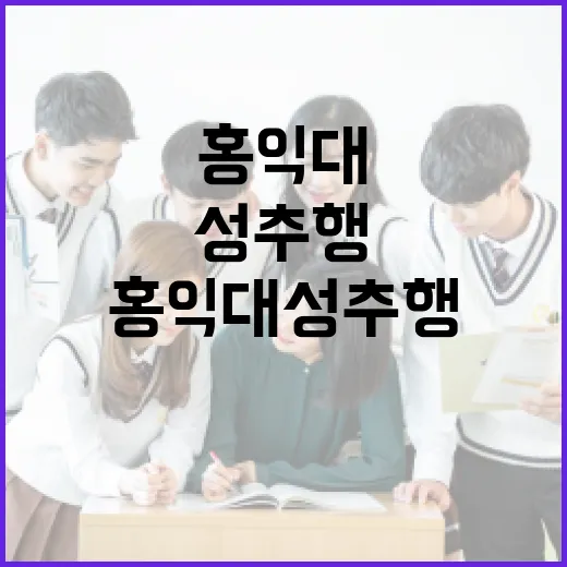 홍익대 성추행 문제를 해결하는 방법 - 요약