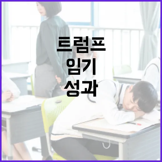트럼프 임기의 주요 성과와 논란을 이해하는 방법 - 요약