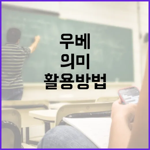 우베의 의미와 활용 방법 알아보기 - 요약