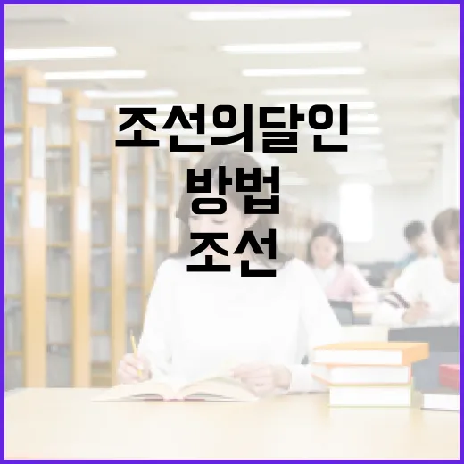 조선의달인으로 쉽게 시작하는 방법 - 요약