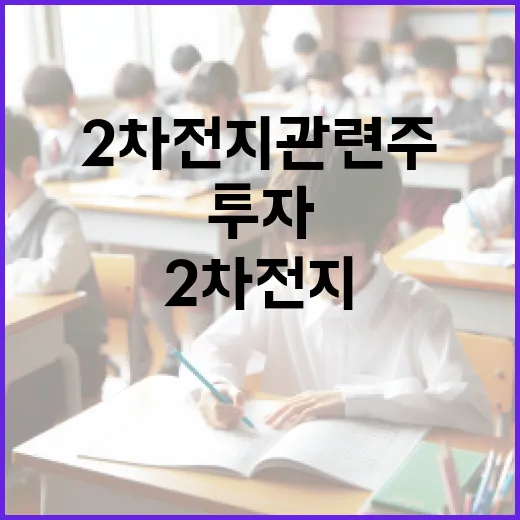 2차전지 관련주에 투자하는 방법 - 요약