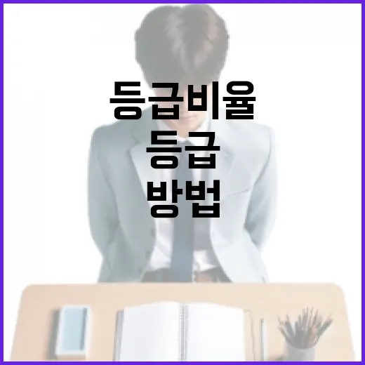 5등급 비율을 줄이는 방법 - 요약