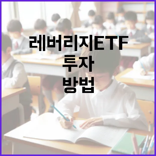 레버리지 ETF를 활용하여 투자하는 방법 - 요약