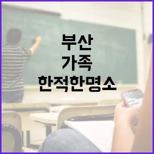 부산에서 가족과 함께 한적한 명소 4곳을 즐기는 방법 - 요약