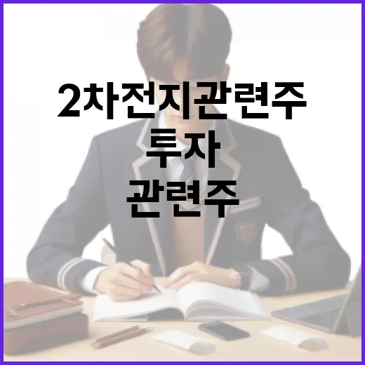 2차전지 관련주에 투자하는 방법 - 요약