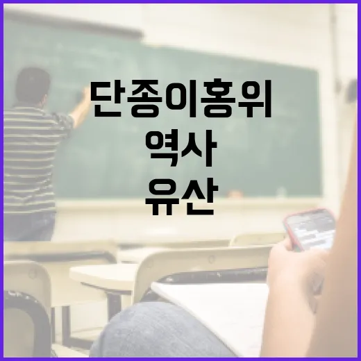 단종 이홍위의 역사와 그의 유산 이해하기 - 요약