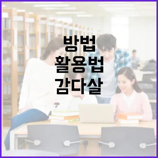 감다살 뜻과 활용법: 일상 속에서 유용하게 활용하는 방법 - 요약