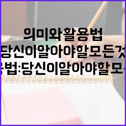 우베의 의미와 활용법: 당신이 알아야 할 모든 것 - 요약